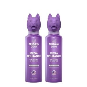 Friday's Dog Mega Brilliance Whitening Shampoo